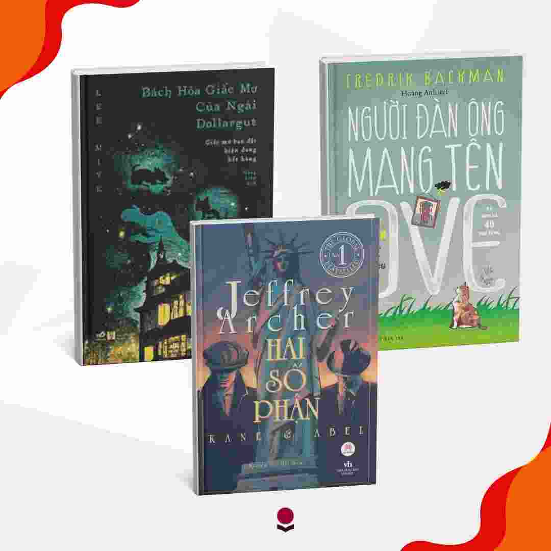 COMBO: Bách Hóa Giấc Mơ Của Ngài Dollargut + Người Đàn Ông Mang Tên Ove + Hai Số Phận