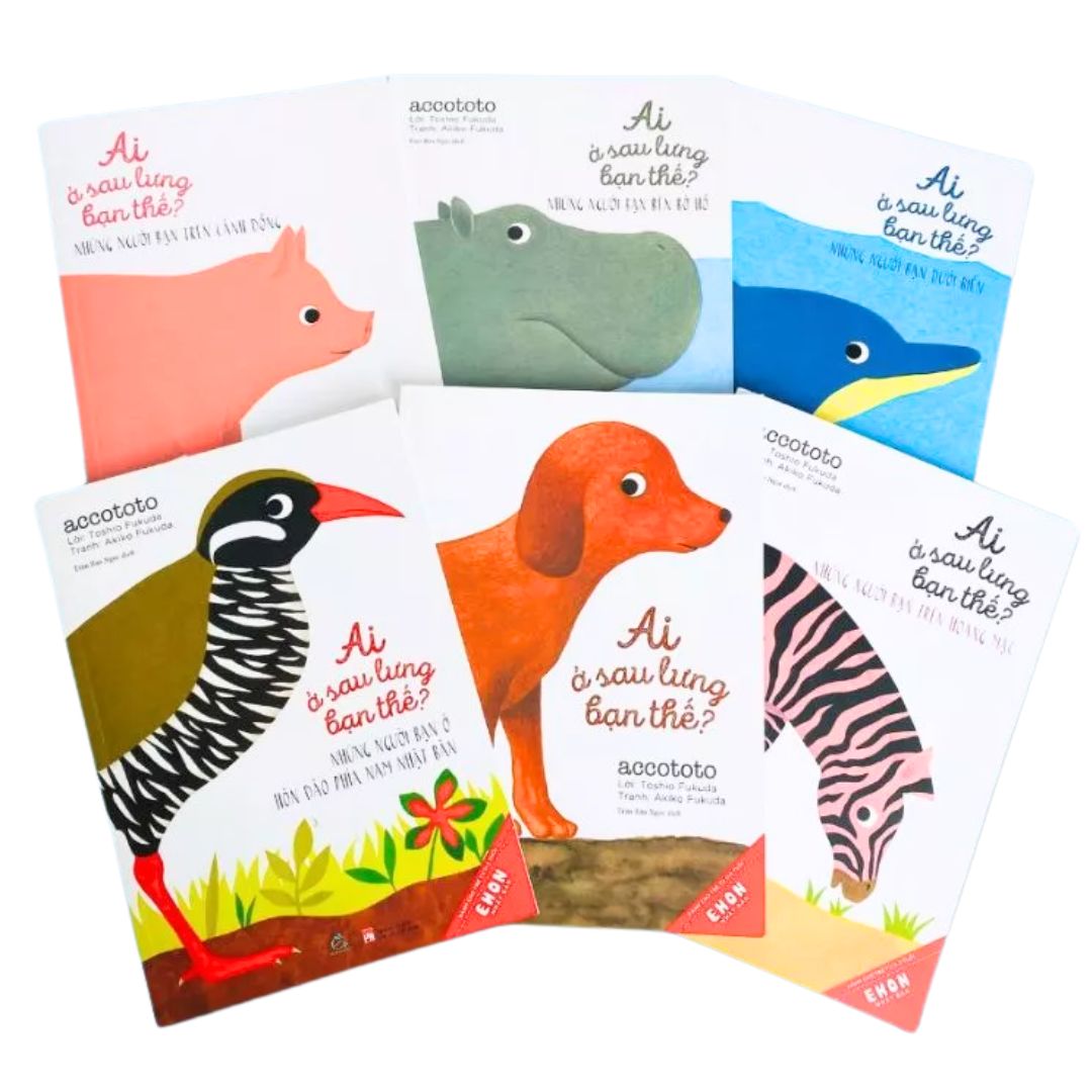 Combo 6Q Ehon: Ai Ở Sau Lưng Bạn Thế