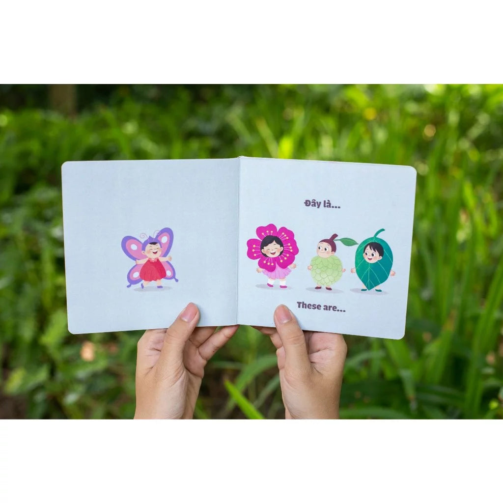 Bộ 4 Sách Bé Học Giao Tiếp Cho Trẻ 0-3 Tuổi (Song ngữ Việt-Anh)