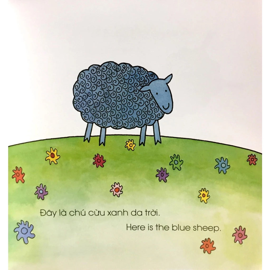 Chú Cừu Xanh Lá Ở Đâu Rồi Nhỉ? (Song Ngữ Anh Việt)