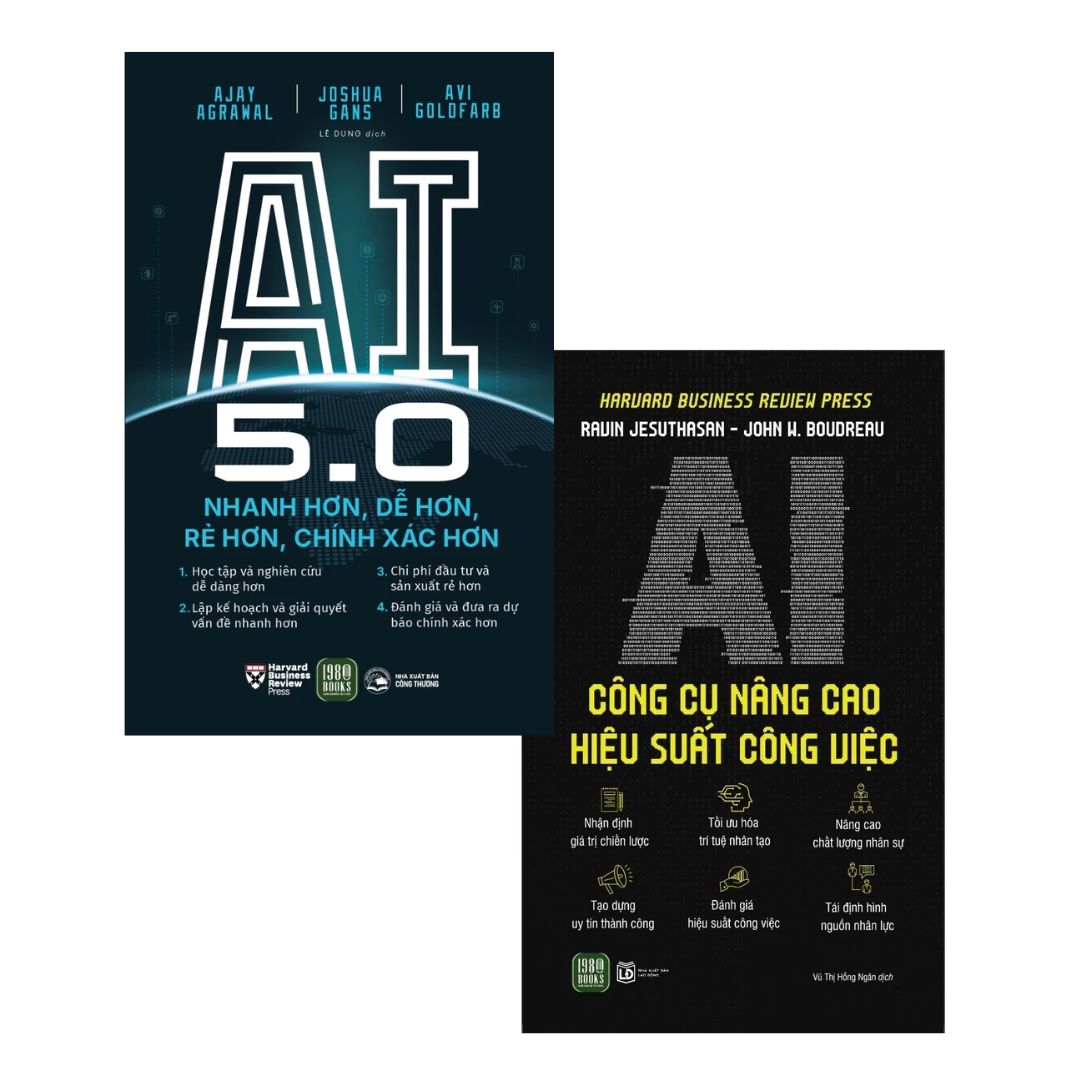 Combo 2Q: AI Công Cụ Nâng Cao Hiệu Suất Công Việc + AI 5.0 Nhanh Hơn, Dễ Hơn, Rẻ Hơn, Chính Xác Hơn