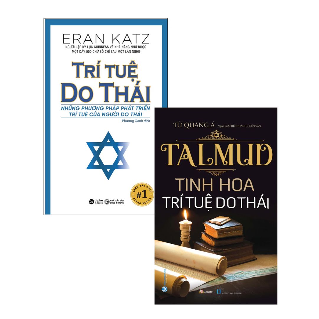 Combo Trí Tuệ Do Thái + Talmud - Tinh Hoa Trí Tuệ Do Thái