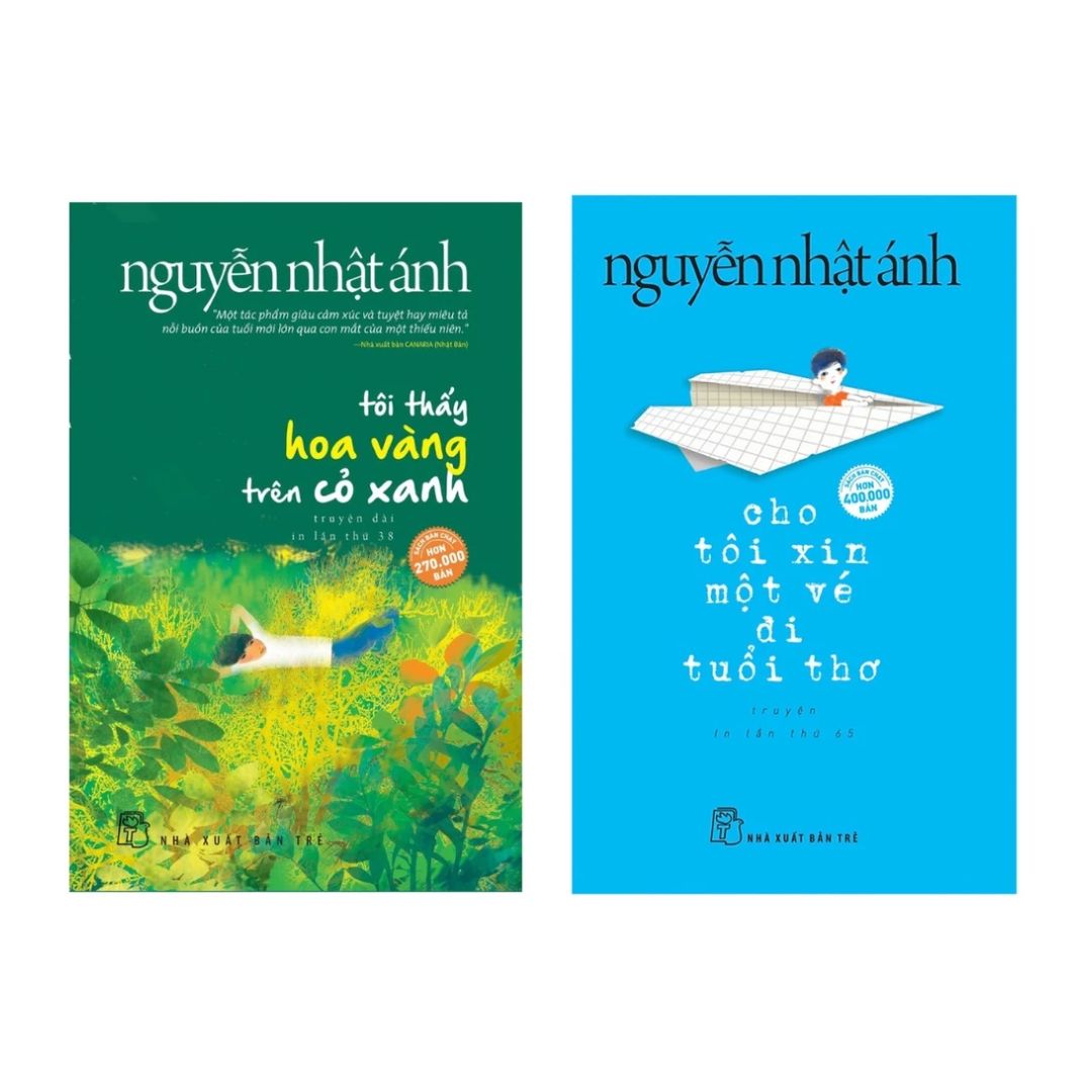 Combo Tôi Thấy Hoa Vàng Trên Cỏ Xanh + Cho Tôi Xin Một Vé Đi Tuổi Thơ