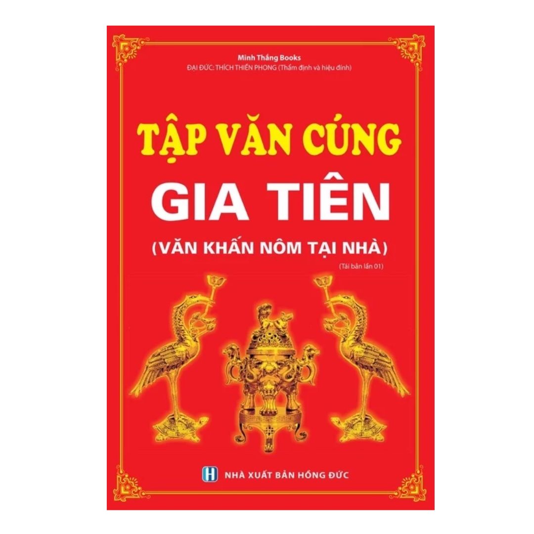 Tập Văn Cúng Gia Tiên (Văn Khấn Nôm Tại Nhà)