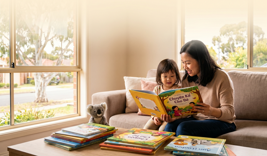 Mua Sách Tiếng Việt Cho Bé Ở Úc? Ba Mẹ Việt Đừng Bỏ Lỡ