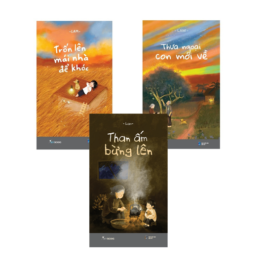 Combo Trốn Lên Mái Nhà Để Khóc + Thưa Ngoại Con Mới Về + Than Ấm Bừng Lên