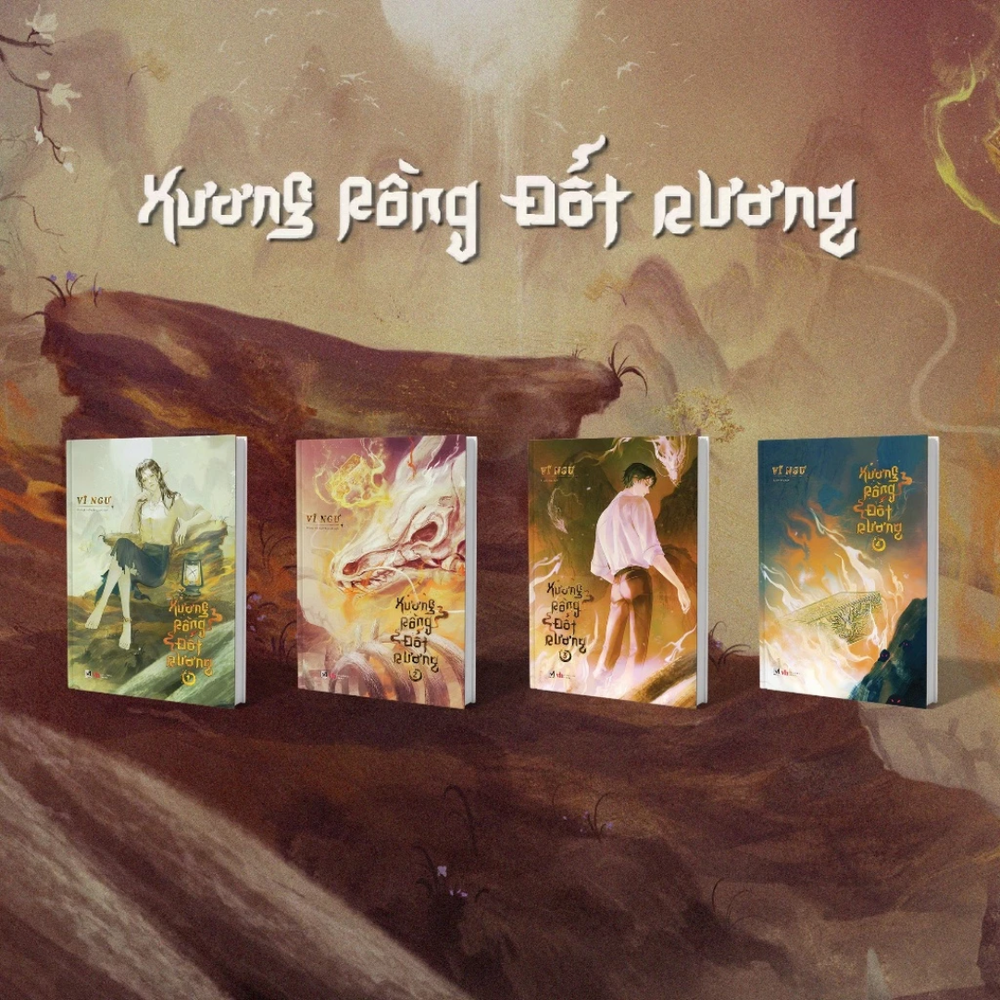 [Pre-order] Xương Rồng Đốt Rương (Trọn Bộ 4 Tập)