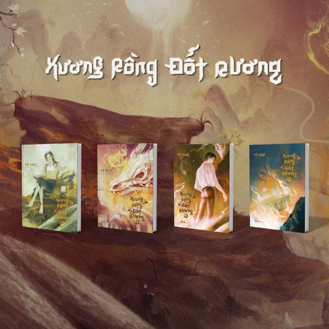 [Pre-order] Xương Rồng Đốt Rương (Trọn Bộ 4 Tập)