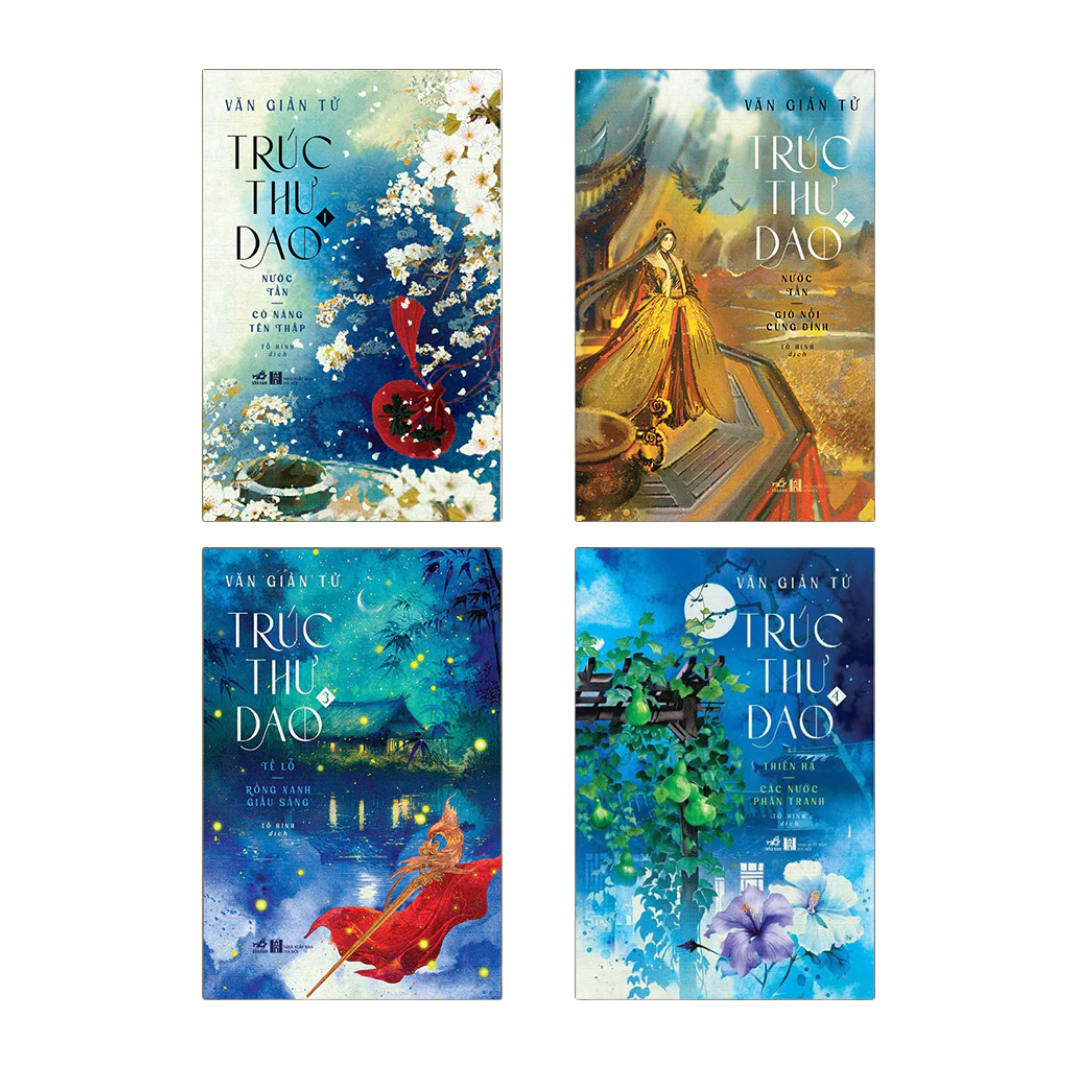 [Pre-order] Trúc Thư Dao (Trọn Bộ 4 Tập)