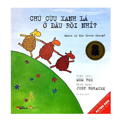 [Pre-order] Chú Cừu Xanh Lá Ở Đâu Rồi Nhỉ? (Song Ngữ Anh Việt)