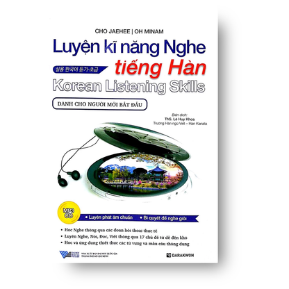 [Pre-order] Luyện Kỹ Năng Nghe Tiếng Hàn (Dành Cho Người Mới Bắt Đầu)