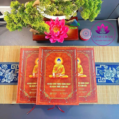 10 Bài Kinh Tụng Hàng Ngày và Nghi Thức Sám Hối (Bìa cứng)