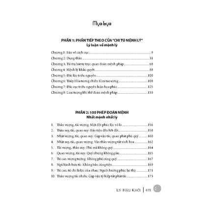 [Pre-order] 100 Phép Đoán Mệnh (Kết tinh trí tuệ của các bậc thánh hiền)