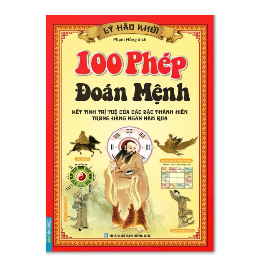 100 Phép Đoán Mệnh Lý Hậu Khởi sách Bát Tự Ngũ Hành tiếng Việt