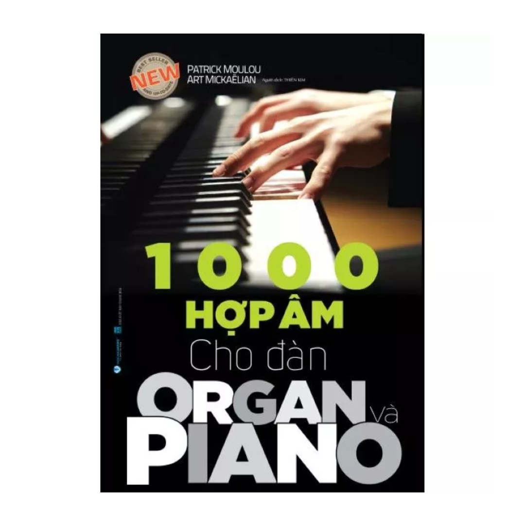 [Pre-order] 1000 Hợp Âm Cho Đàn Organ & Piano