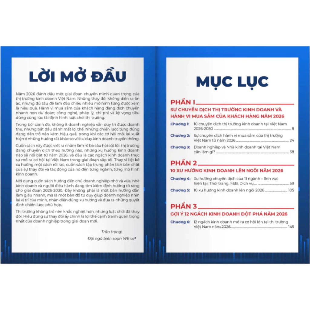 [Pre-order] 12 Xu Hướng Và Ngách Kinh Doanh Đột Phá 2026