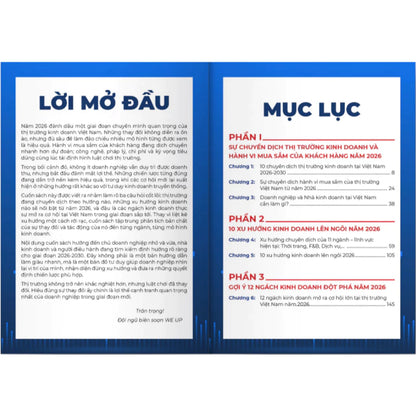 [Pre-order] 12 Xu Hướng Và Ngách Kinh Doanh Đột Phá 2026