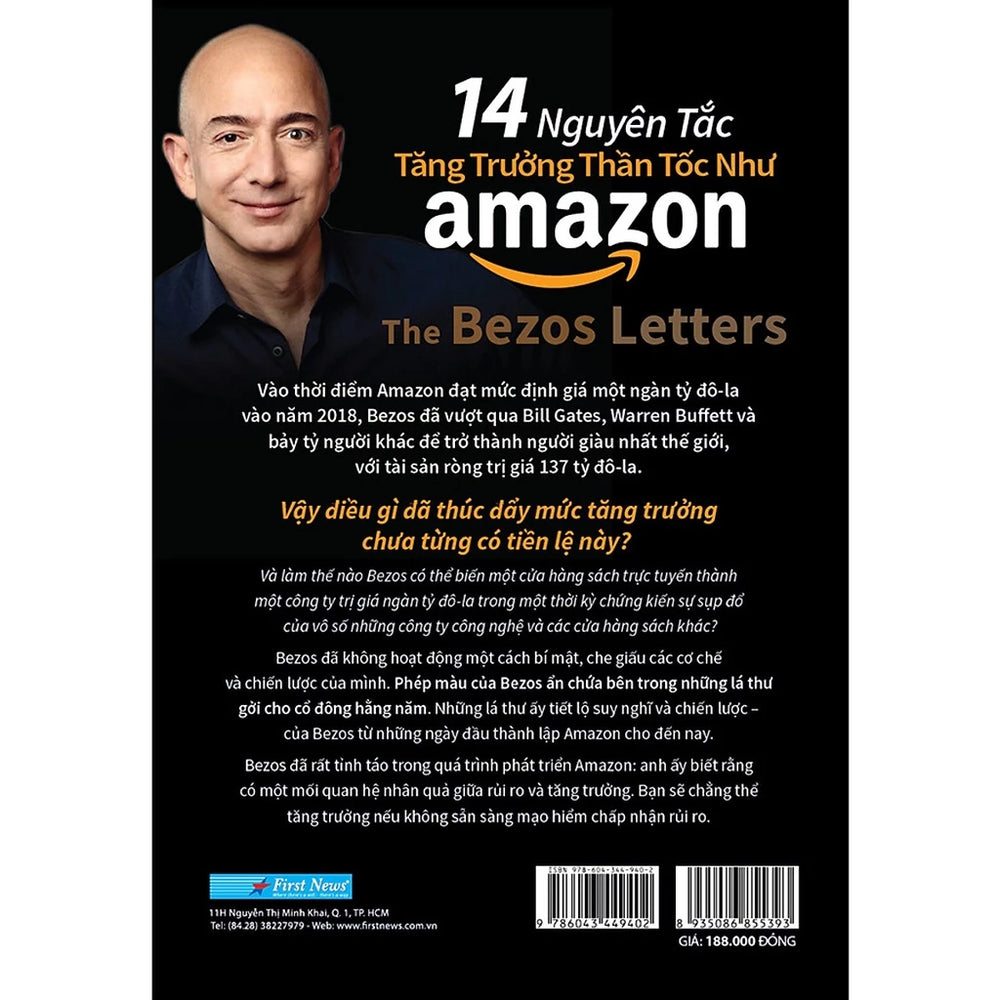[Pre-order] 14 Nguyên Tắc Tăng Trưởng Thần Tốc Như Amazon