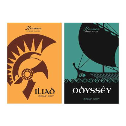 [Pre-order] Iliad + Odyssey: Bộ Sách Sử Thi Hào Hùng Của Người Hy Lạp