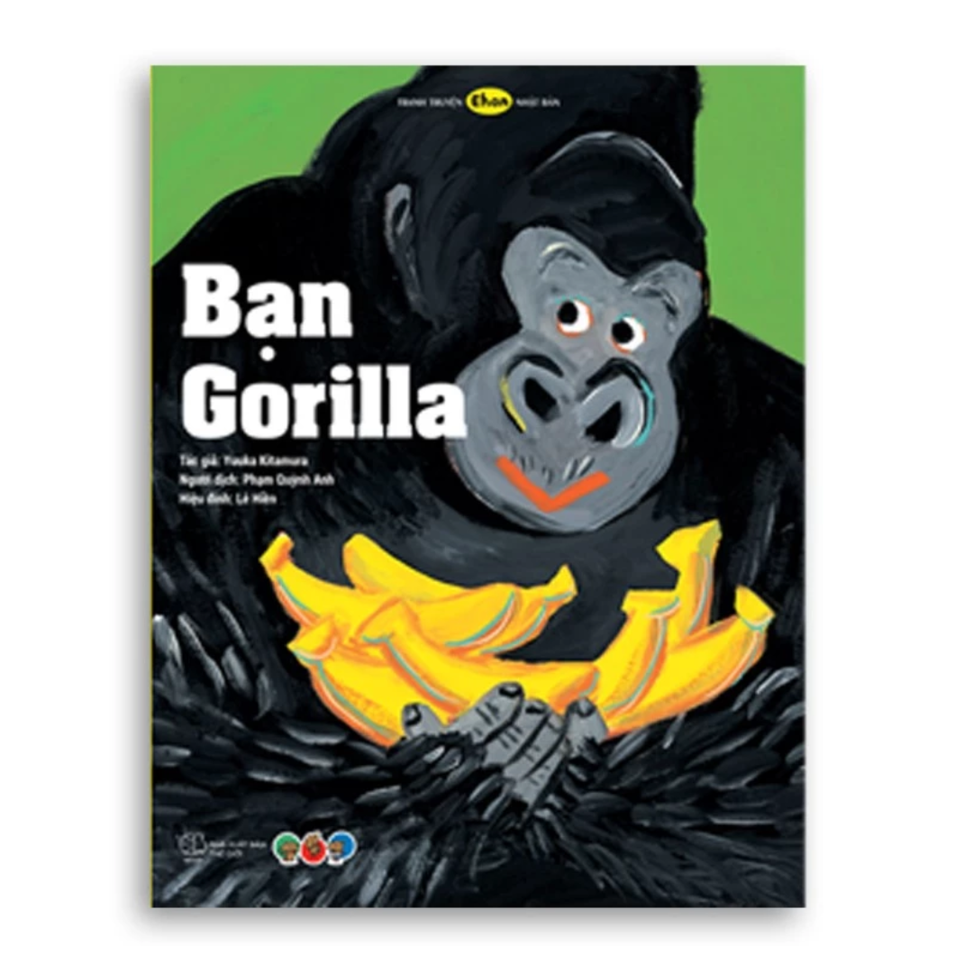 Truyện Ehon bé 3-4-5 tuổi - Bạn Gorilla