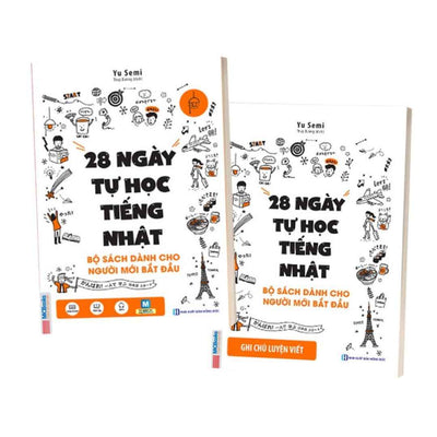 [Pre-order] 28 Ngày Tự Học Tiếng Nhật - Dành Cho Người Mới Bắt Đầu (Combo 2 Cuốn)