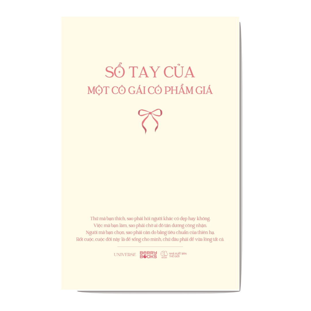 [Pre-order] Sổ Tay Của Một Cô Gái Có Phẩm Giá