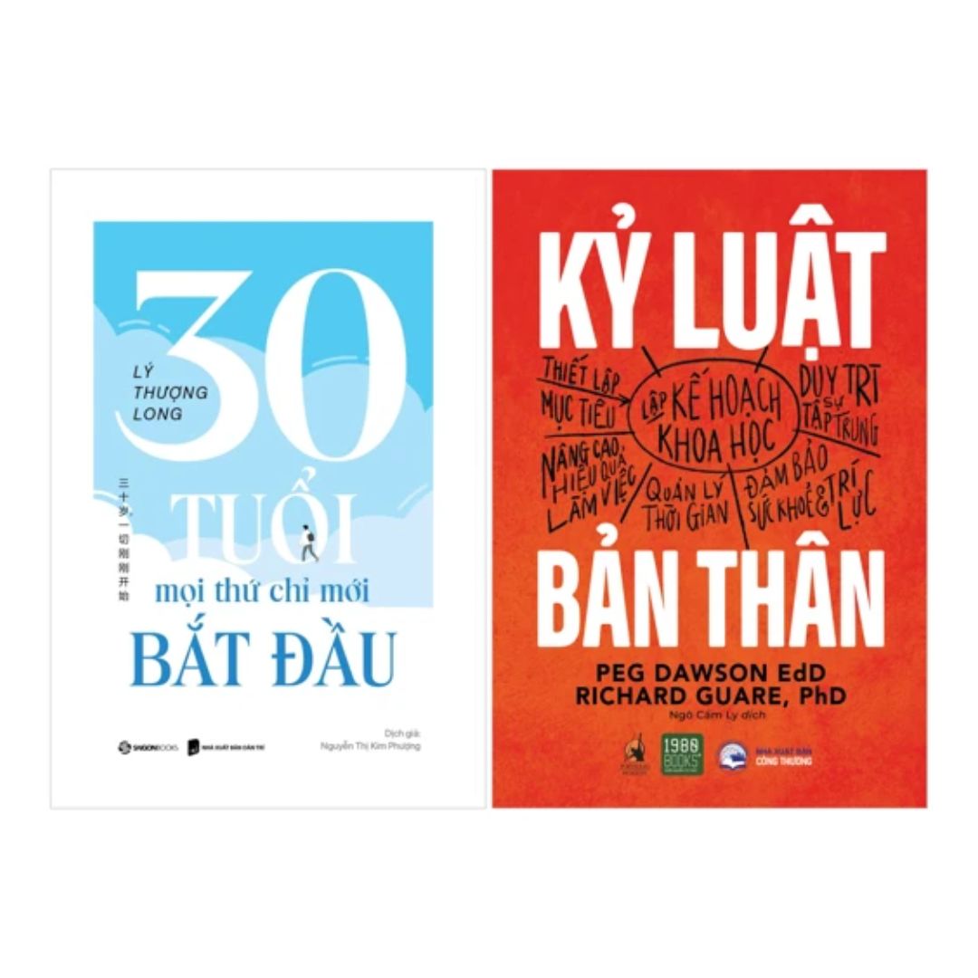 Combo 30 Tuổi - Mọi Thứ Chỉ Mới Bắt Đầu + Kỷ Luật Bản Thân