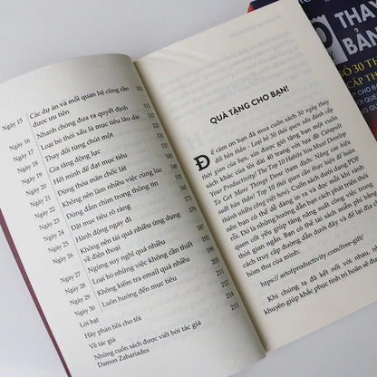 [Pre-order] 30 Ngày Thay Đổi Bản Thân (Combo Tập 1 & 2)