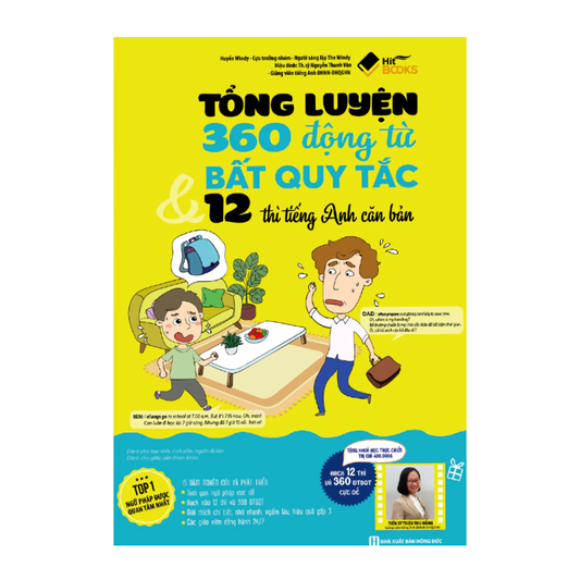 360 Động Từ Bất Quy Tắc Và 12 Thì Tiếng Anh Căn Bản