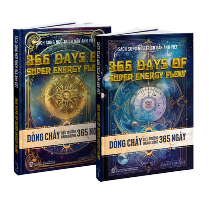 [Pre-order] Sách Song Ngữ Anh Việt: 365 Ngày Dòng Chảy Siêu Trường Năng Lượng - 365 Days Of Super Energy Flow