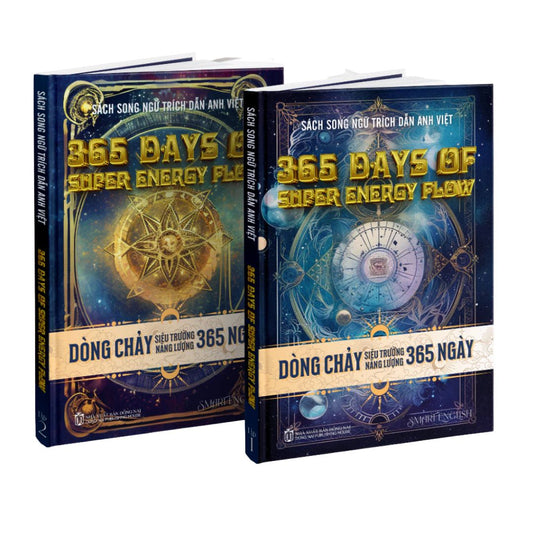 [Pre-order] Sách Song Ngữ Anh Việt: 365 Ngày Dòng Chảy Siêu Trường Năng Lượng - 365 Days Of Super Energy Flow