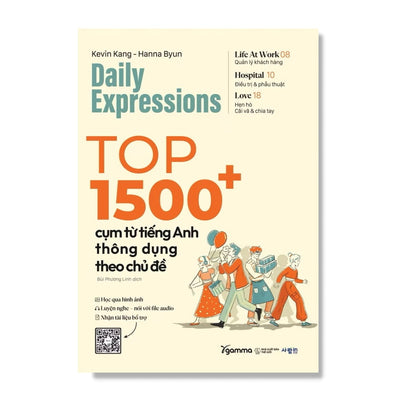 [Pre-order] Daily Expressions - Top 1500+ Cụm Từ Tiếng Anh Thông Dụng Theo Chủ Đề