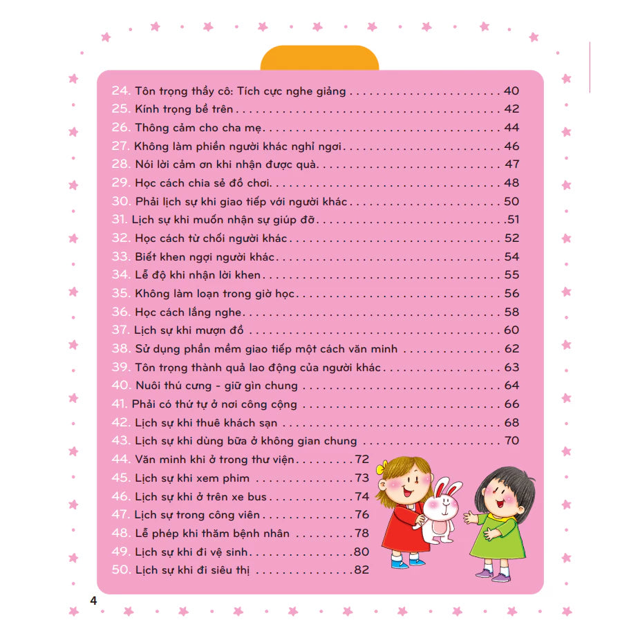 [Pre-order] 50 Phép Tắc Xã Giao Cần Dạy Trẻ (tủ sách gối đầu giường cha mẹ)