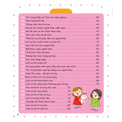 50 Phép Tắc Xã Giao Cần Dạy Trẻ (tủ sách gối đầu giường cha mẹ)