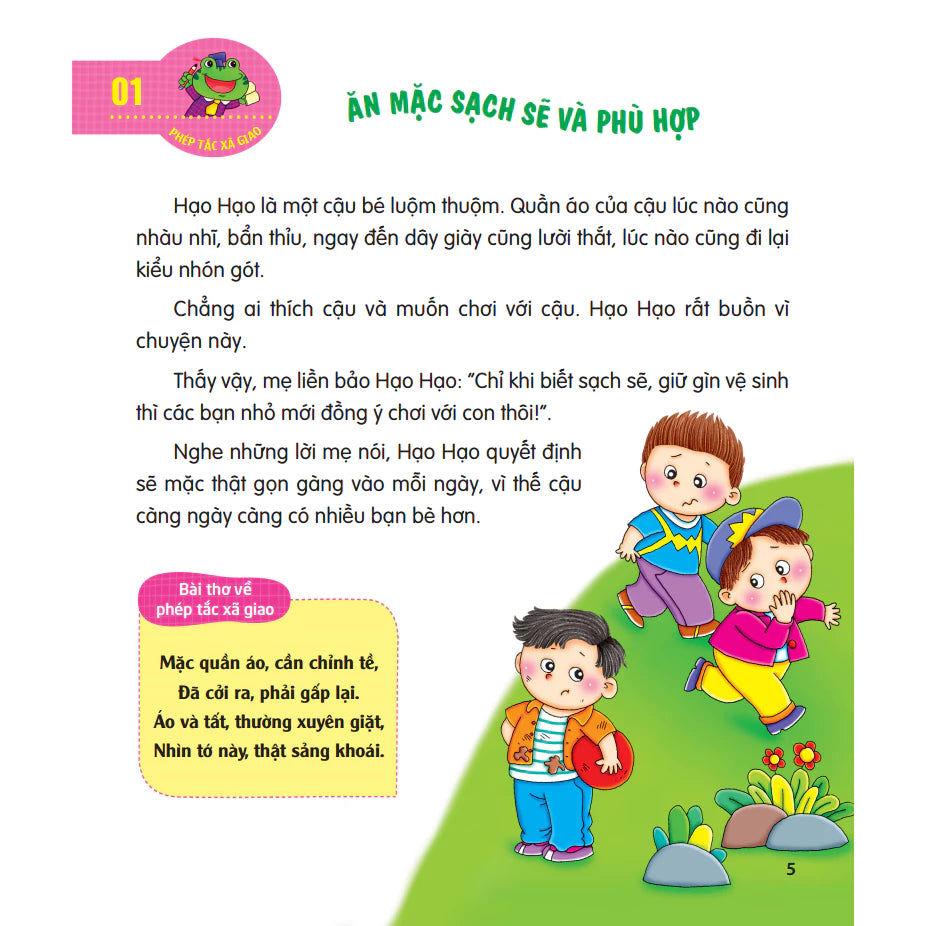 [Pre-order] 50 Phép Tắc Xã Giao Cần Dạy Trẻ (tủ sách gối đầu giường cha mẹ)
