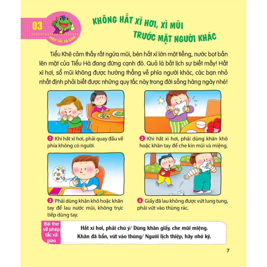 [Pre-order] 50 Phép Tắc Xã Giao Cần Dạy Trẻ (tủ sách gối đầu giường cha mẹ)