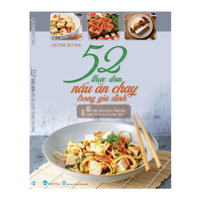 [Pre-order] 52 Thực Đơn Nấu Ăn Chay Trong Gia Đình