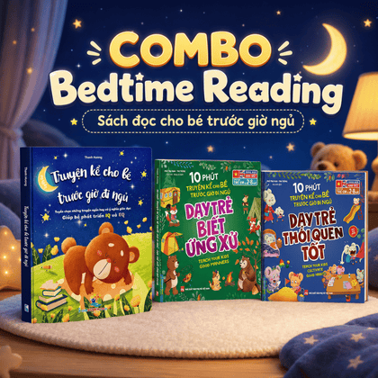 COMBO Bedtime Reading - Bộ sách đọc cho bé trước giờ ngủ