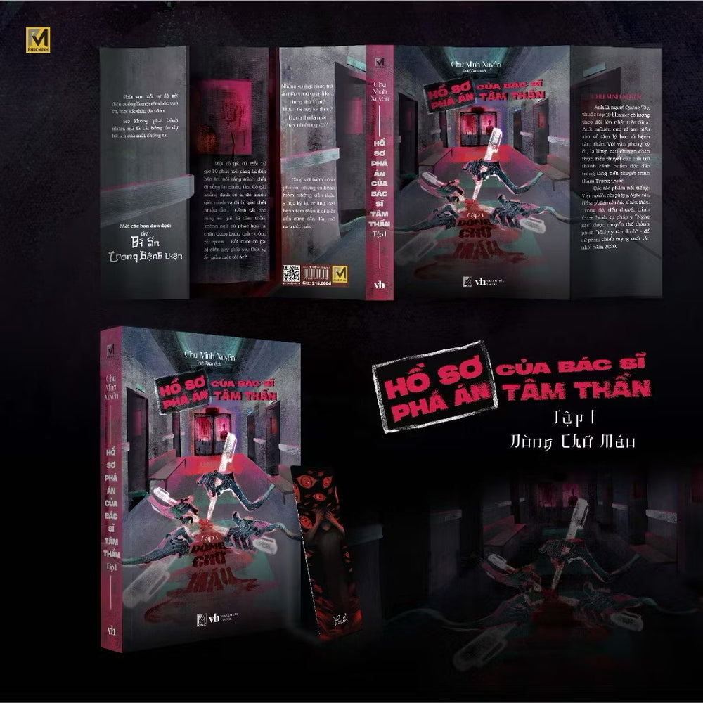[Pre-order] Hồ Sơ Phá Án Của Bác Sĩ Tâm Thần (Trọn Bộ 3 Tập & Lẻ)