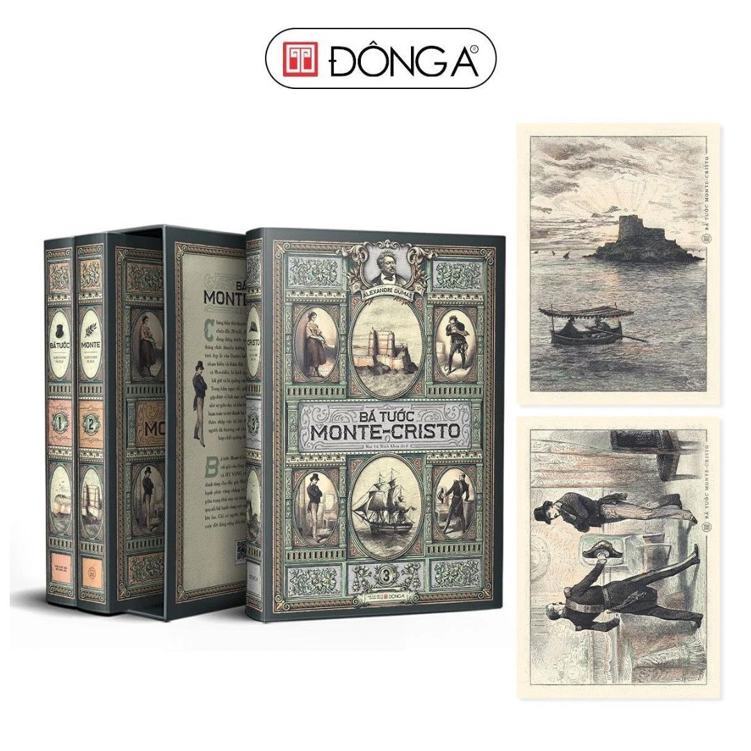 [Pre-order] Boxset Bá Tước Monte Cristo (Bộ 3 Tập)