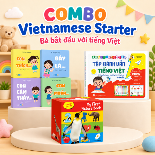 COMBO Vietnamese Starter - Bé bắt đầu với Tiếng Việt