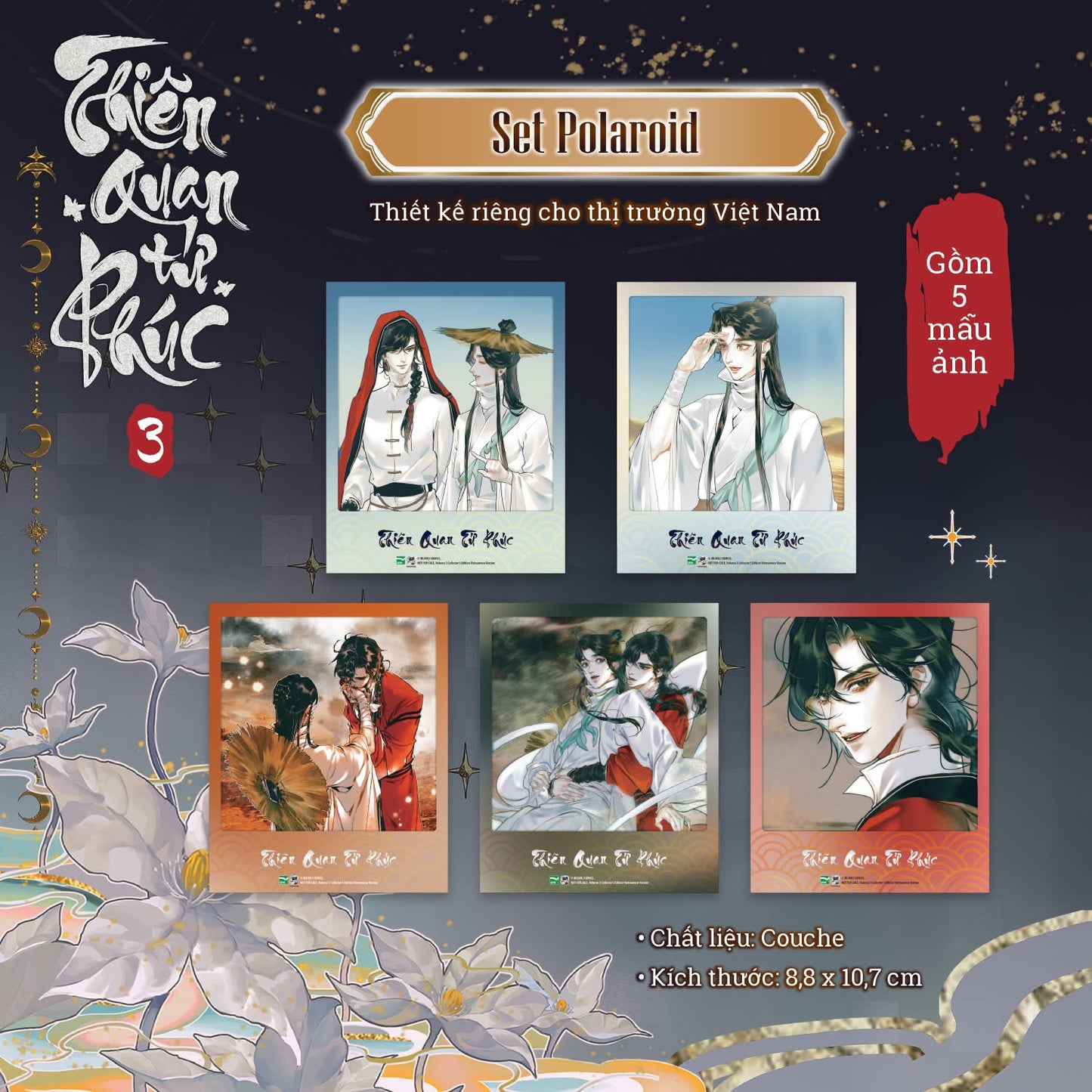 [Pre-order] Thiên Quan Tứ Phúc (Manhua) - Tập 3 BẢN SƯU TẦM (Đam mỹ)