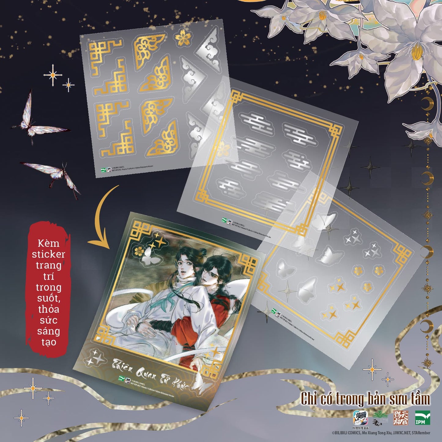 [Pre-order] Thiên Quan Tứ Phúc (Manhua) - Tập 3 BẢN SƯU TẦM (Đam mỹ)