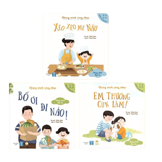 [Pre-order] Bộ 3Q Chúng Mình Cùng Nhau - Phát triển EQ Bé 0-6 Tuổi