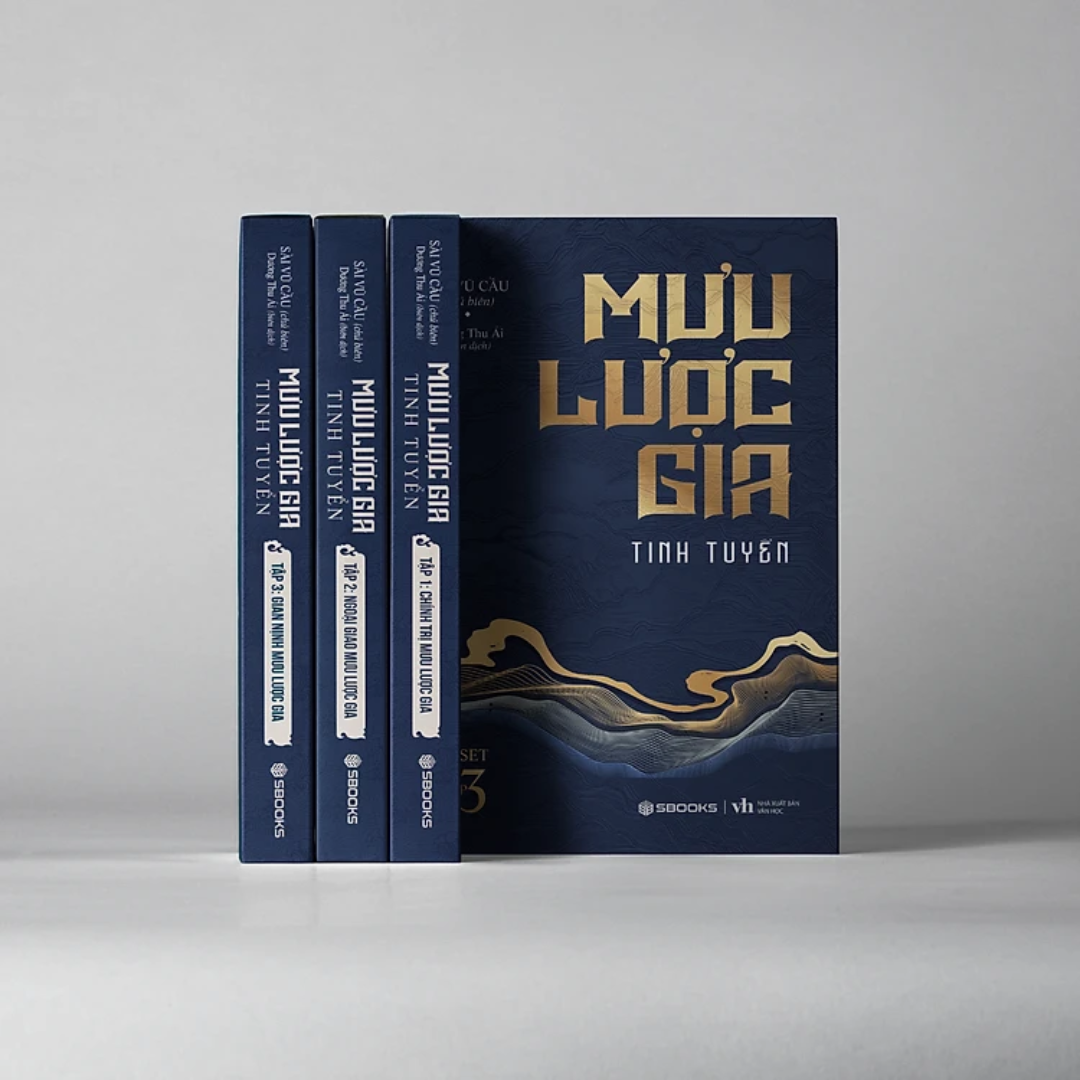 [Pre-order] Combo 3 Cuốn Mưu Lược Gia (Full Boxset)