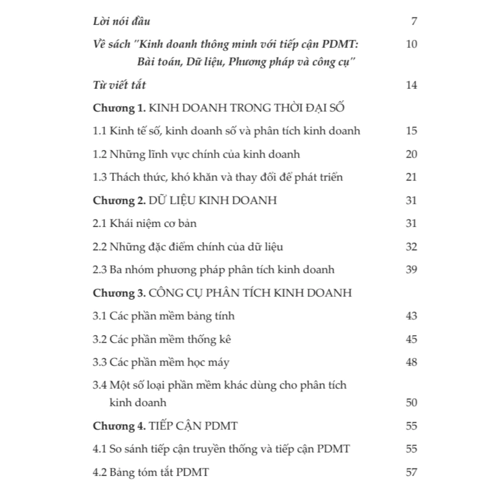 [Pre-order] Kinh doanh thông minh với tiếp cận PDMT : Bài toán, Dữ liệu, Phương pháp và Công cụ