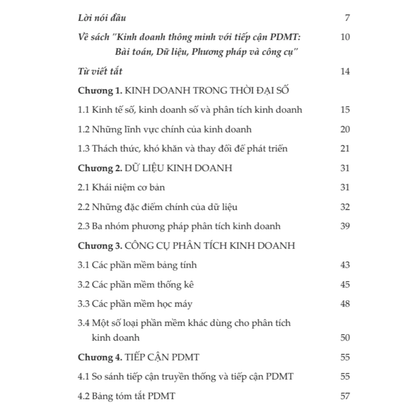 [Pre-order] Kinh doanh thông minh với tiếp cận PDMT : Bài toán, Dữ liệu, Phương pháp và Công cụ