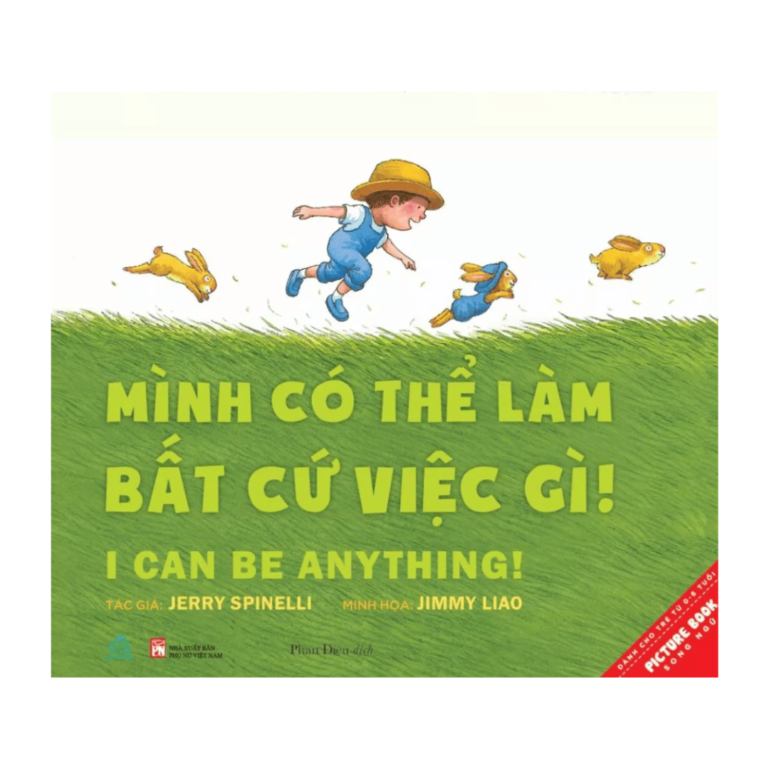 [Pre-order] Mình Có Thể Làm Bất Cứ Việc Gì! - I Can Be Anything - Ehon Song Ngữ