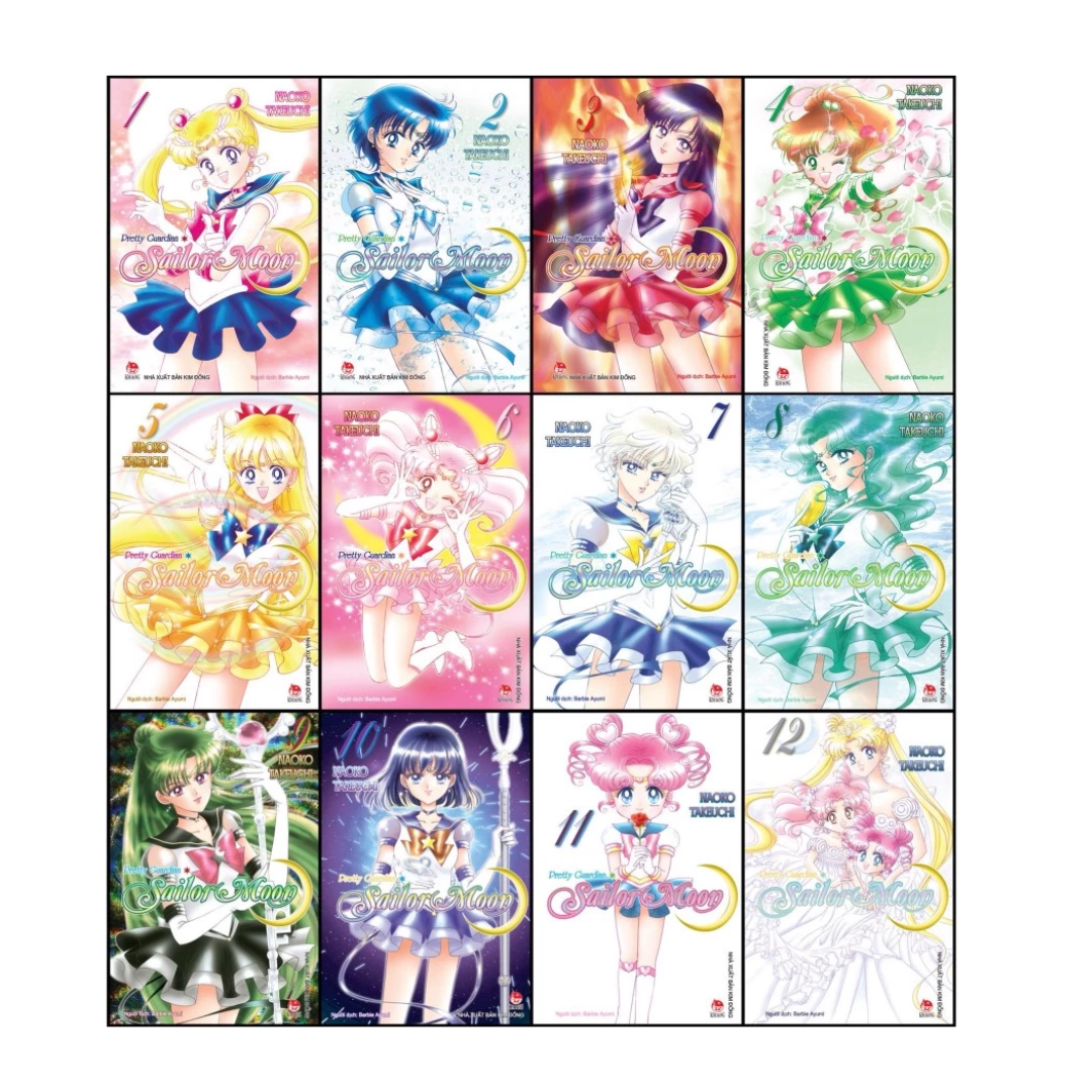 [Pre-order] Sailor Moon Thủy thủ Mặt trăng (Trọn bộ 12 tập)