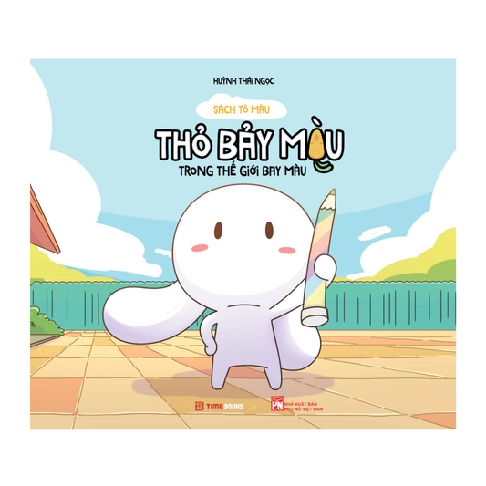 [Pre-order] Thỏ Bảy Màu Trong Thế Giới Bay Màu (sách tô màu)